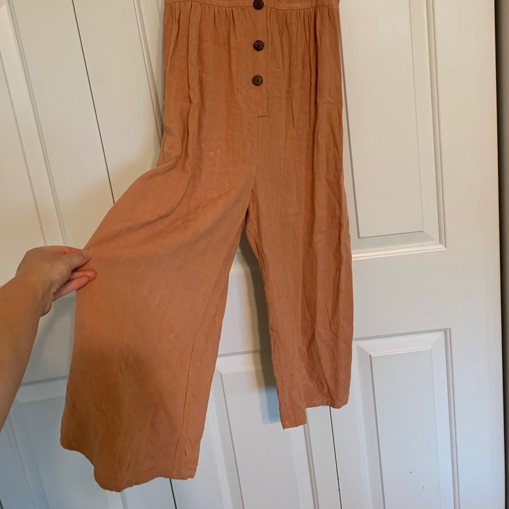Peach Boho Romper- Size Medium- One Clothing LA